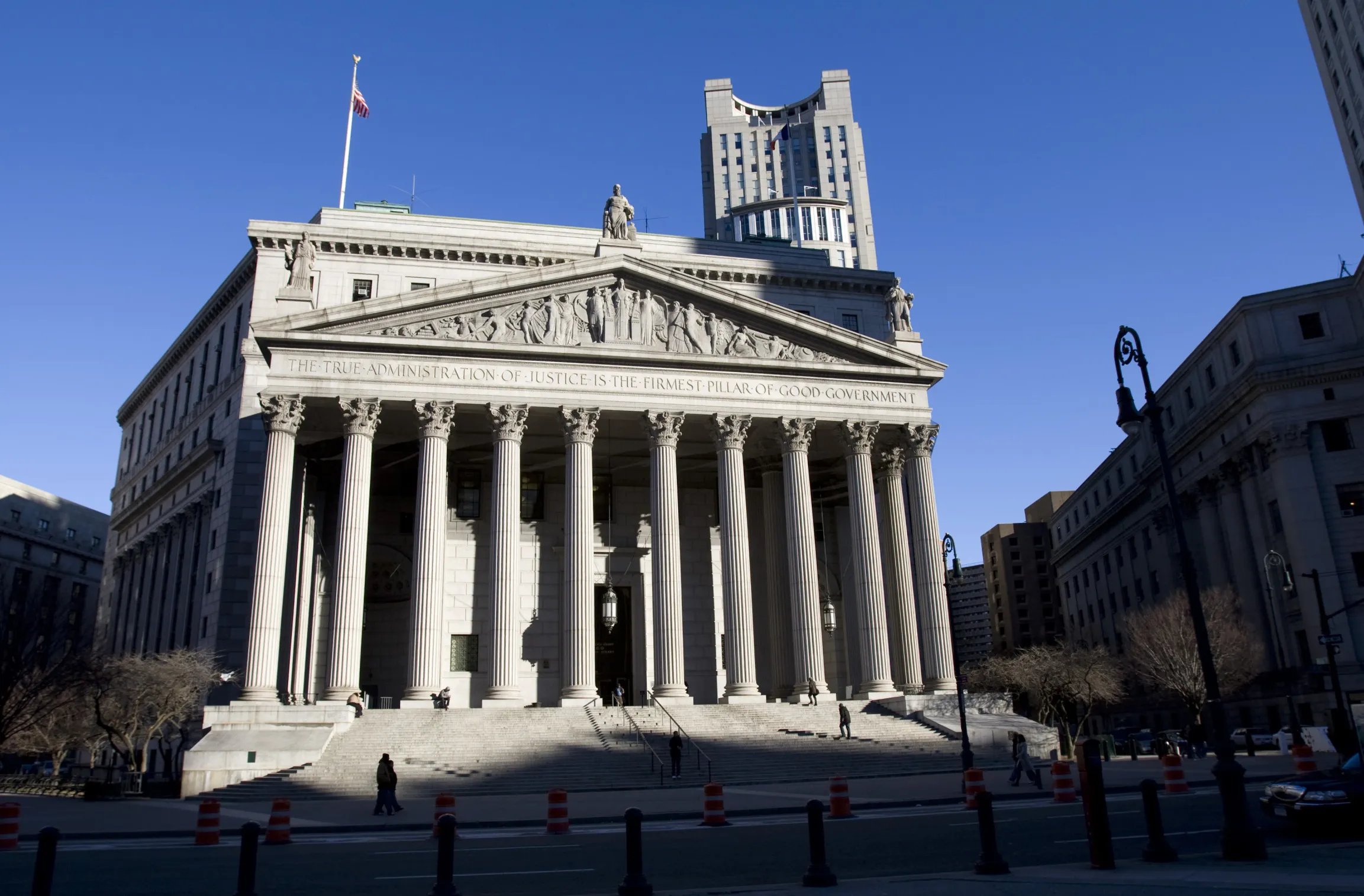 The courthouse at 60 Centre Street in New York.