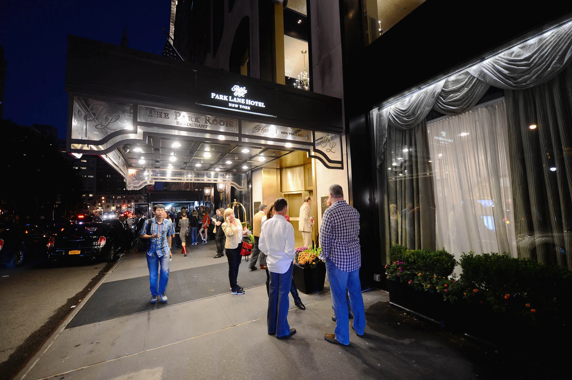 The Park Lane Hotel in New York.
