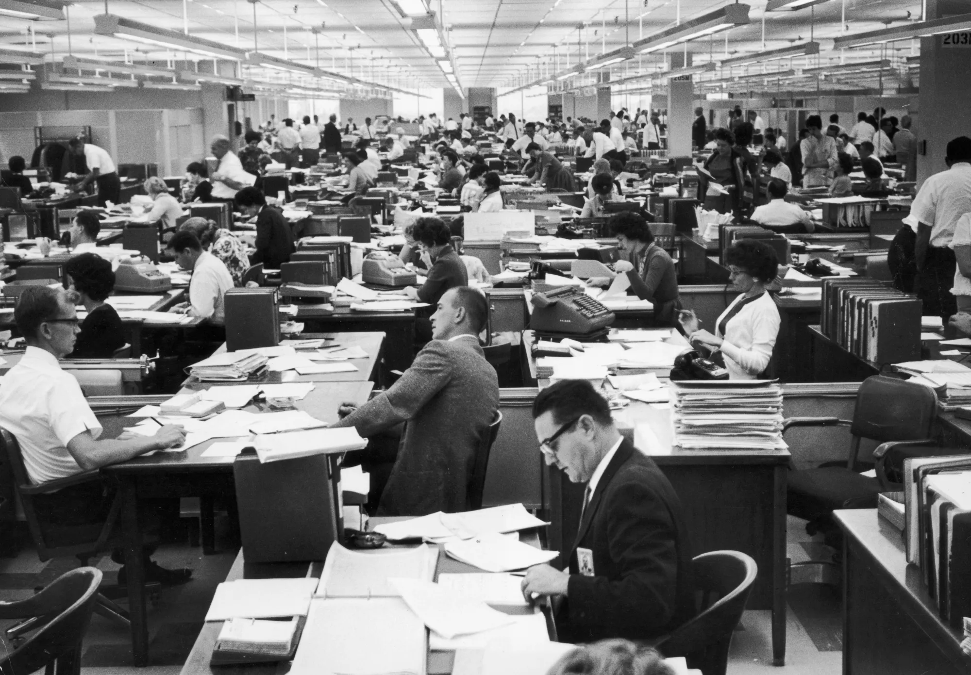 Say farewell to the battery-farm office.