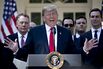 President Trump Speaks On U.S.-Mexico-Canada Agreement At The White House 