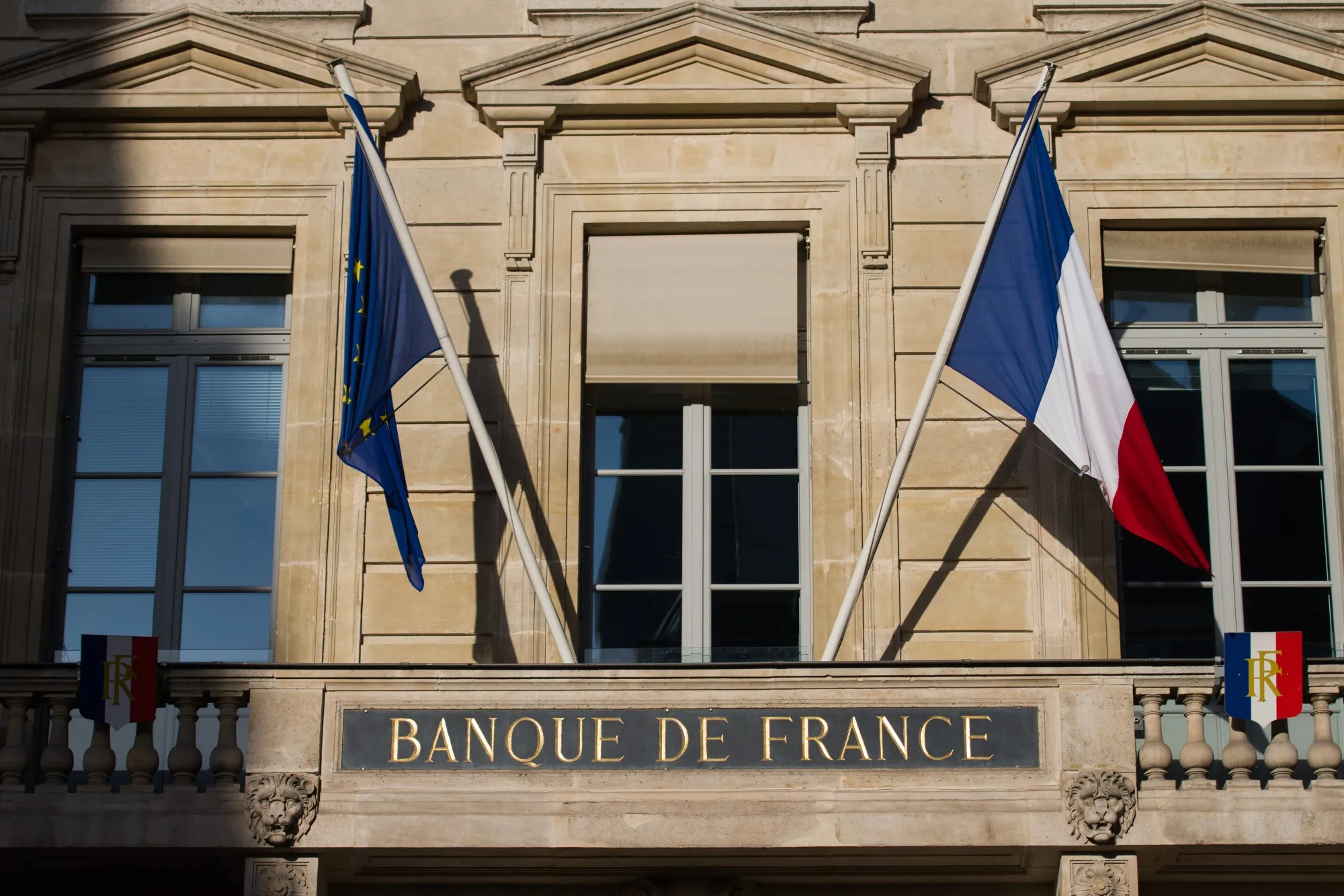 The Banque de France in Paris.