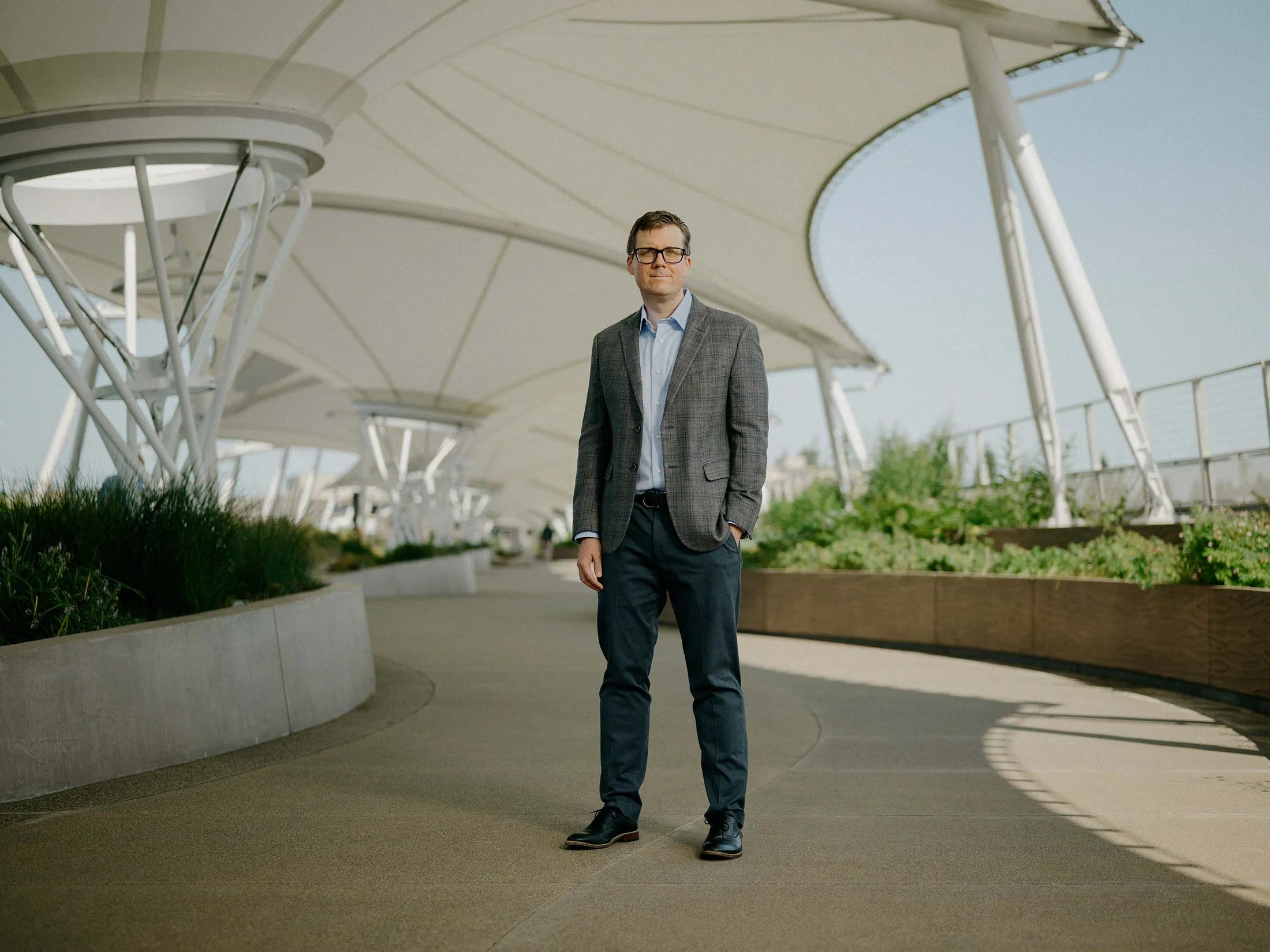 Brian Marrs at Microsoft’s headquarters.