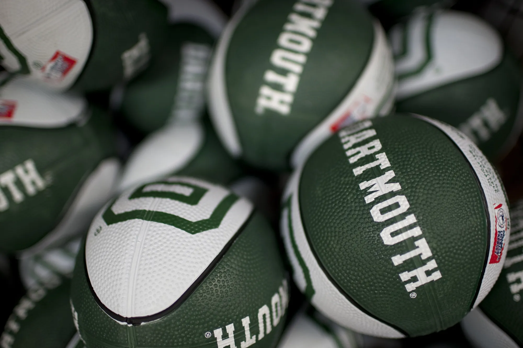 Dartmouth College basketballs.