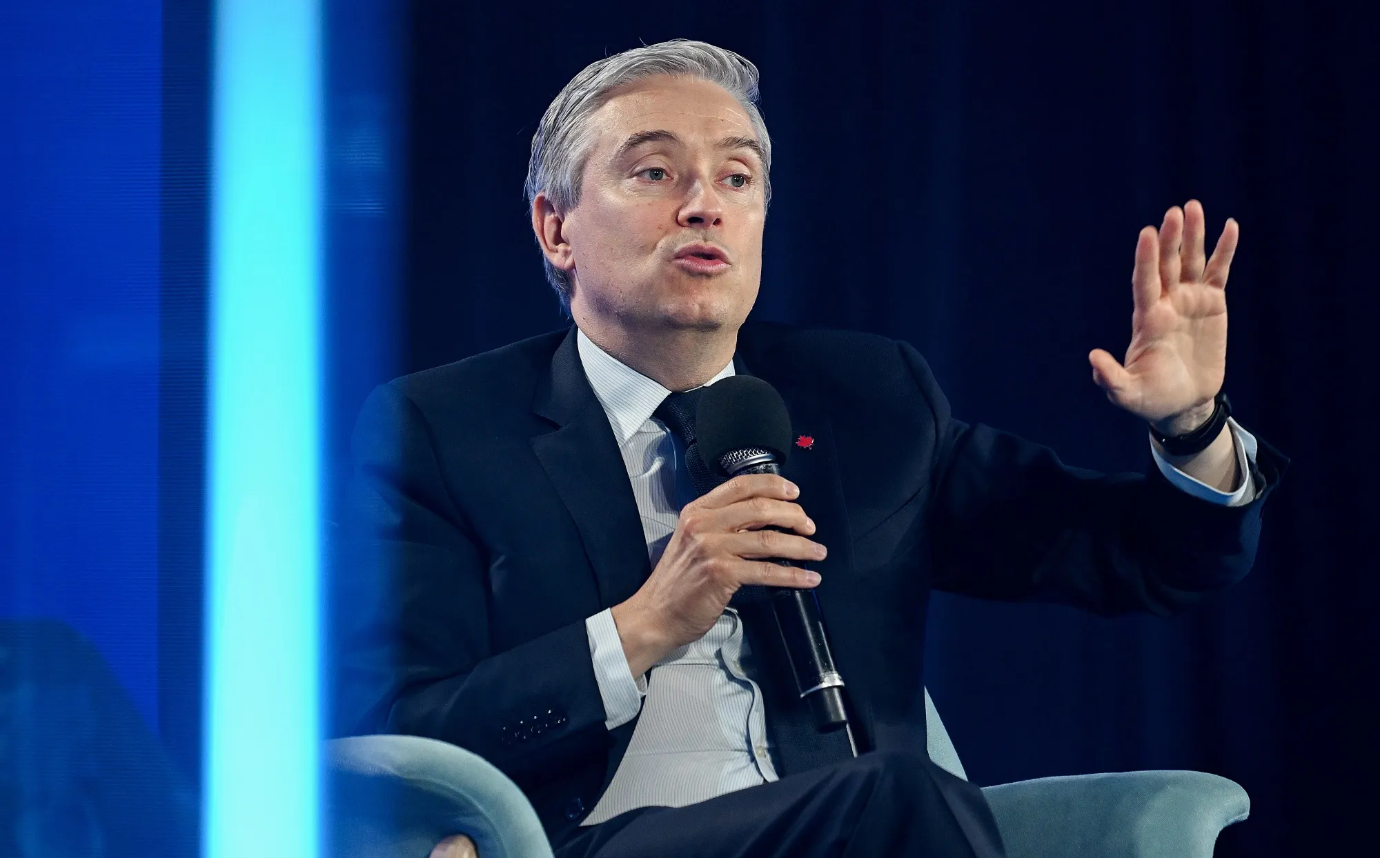 Francois-Philippe Champagne, Canada’s industry minister, during the International Economic Forum Of The Americas conference in Montreal in June.