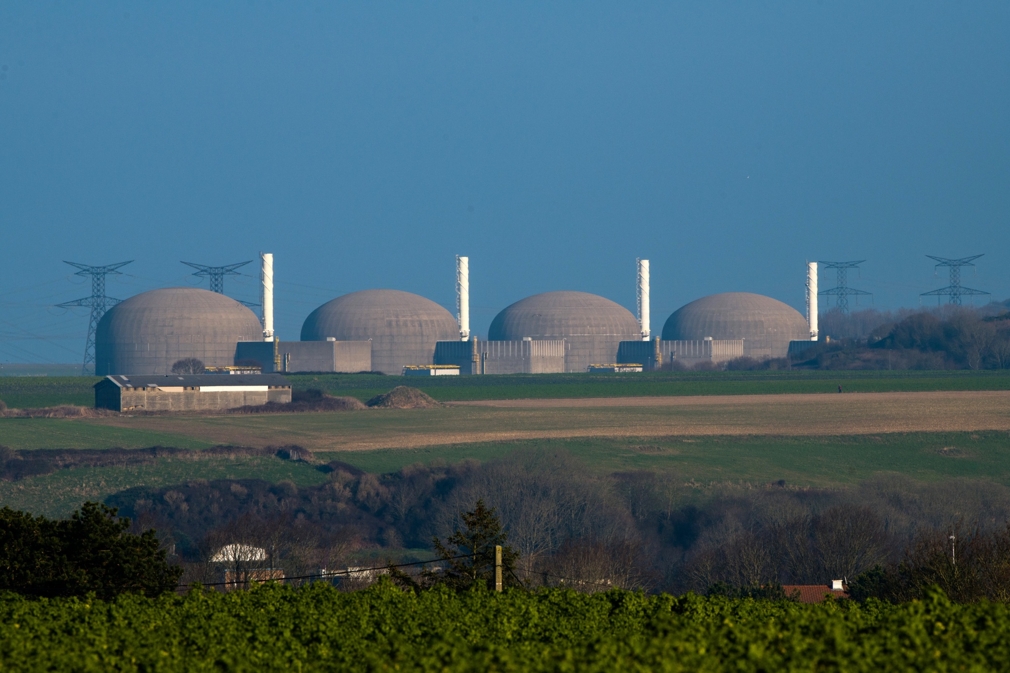 The Paluel nuclear power plant, operated by Electricite de France SA (EDF), in Paluel, France.