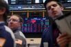 Traders On The Floor Of The New York Stock Exchange As Stocks Hit By Software Selloff