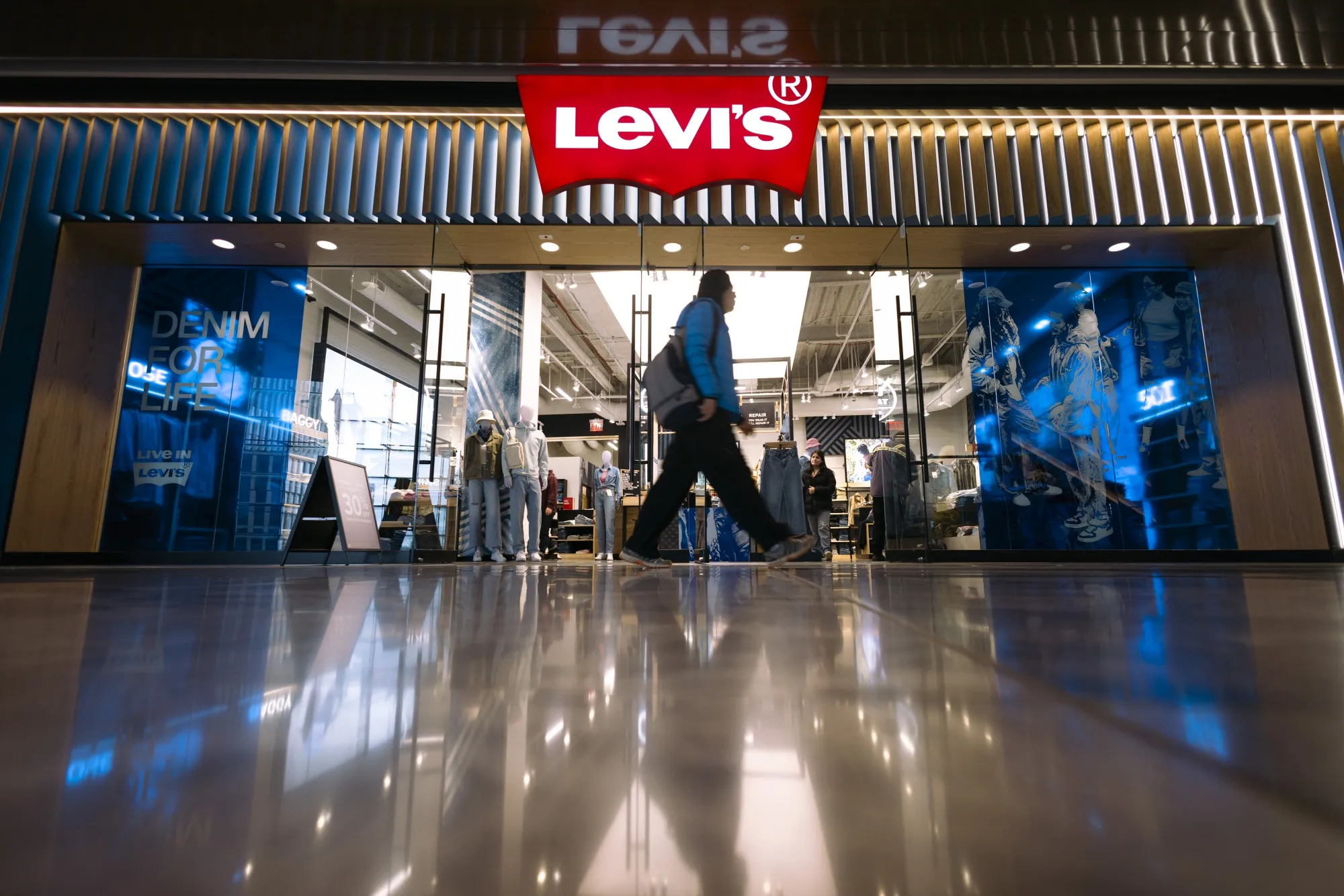 A Levi's store in New York.&nbsp;