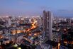 The skyline of Mumbai city is photographed on Friday, May 12