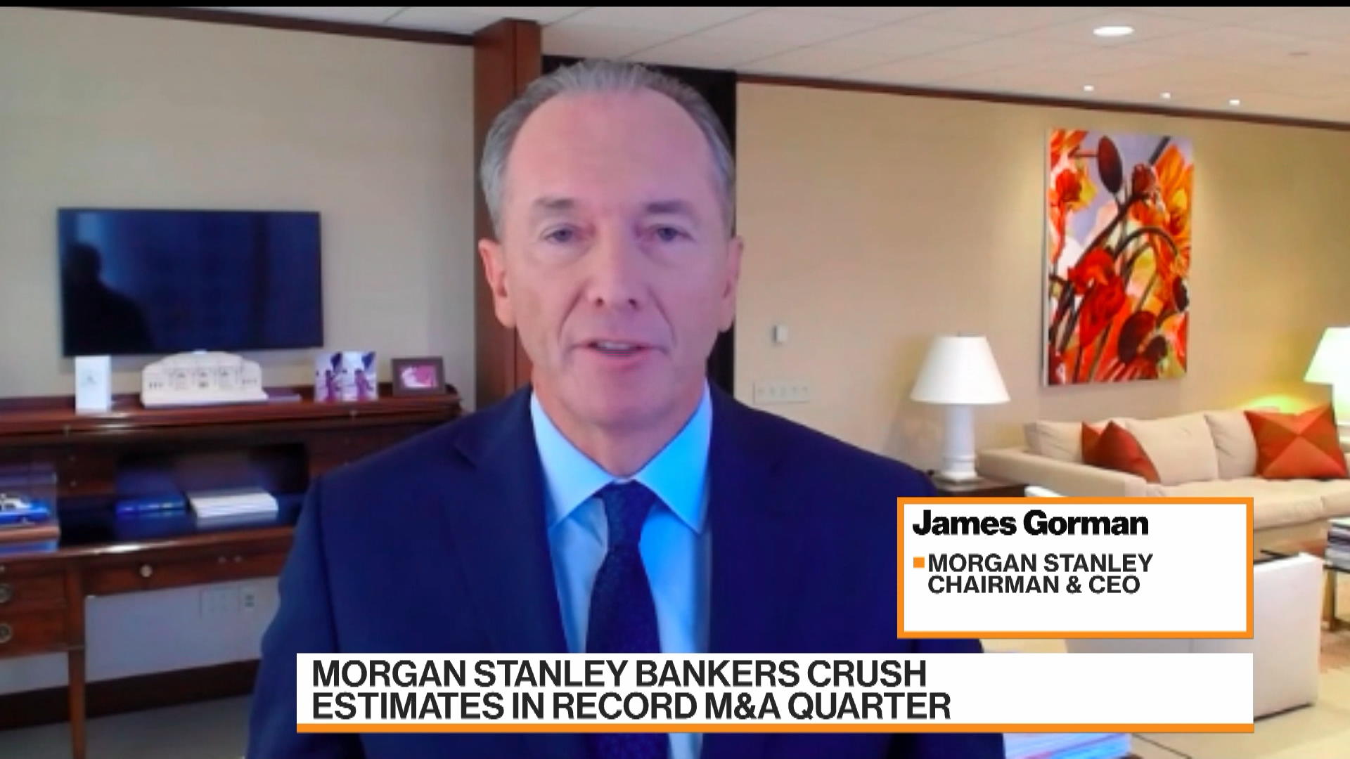 Watch Morgan Stanley CEO Gorman Downplays Coming Fed Rate Hikes - Bloomberg