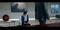 Nevermind the interview. Ana should be taking note on the office art. (Still from official trailer.)