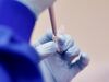 An employee works at the Stabilitech laboratory in Burgess Hill south east England, on May 15, 2020 where scientists are trying to develop an oral vaccine for the COVID-19 illness. - The scientists at Stabilitech are one of the teams attempting to develop a vaccine for COVID-19. Ingested in a capsule into the gut, Stabilitech's potential oral vaccine aims to prompt an immune response in mucosal cells in the respiratory system and elsewhere in the body. The firm believes that will be more effective in tackling respiratory illnesses like coronavirus. The British government is touting the country as a global leader in the big-money investment race to find a vaccine for COVID-19. (Photo by BEN STANSALL / AFP) / TO GO WITH AFP STORY BY JOE JACKSON (Photo by BEN STANSALL/AFP via Getty Images)