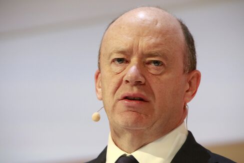 John Cryan in Frankfurt on Aug. 31.