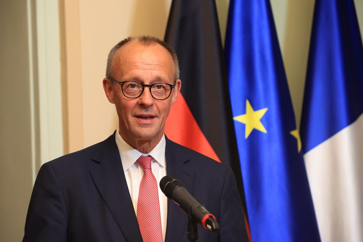 Merz Says Germany Still to Decide on EU’s Israel Sanctions Plan