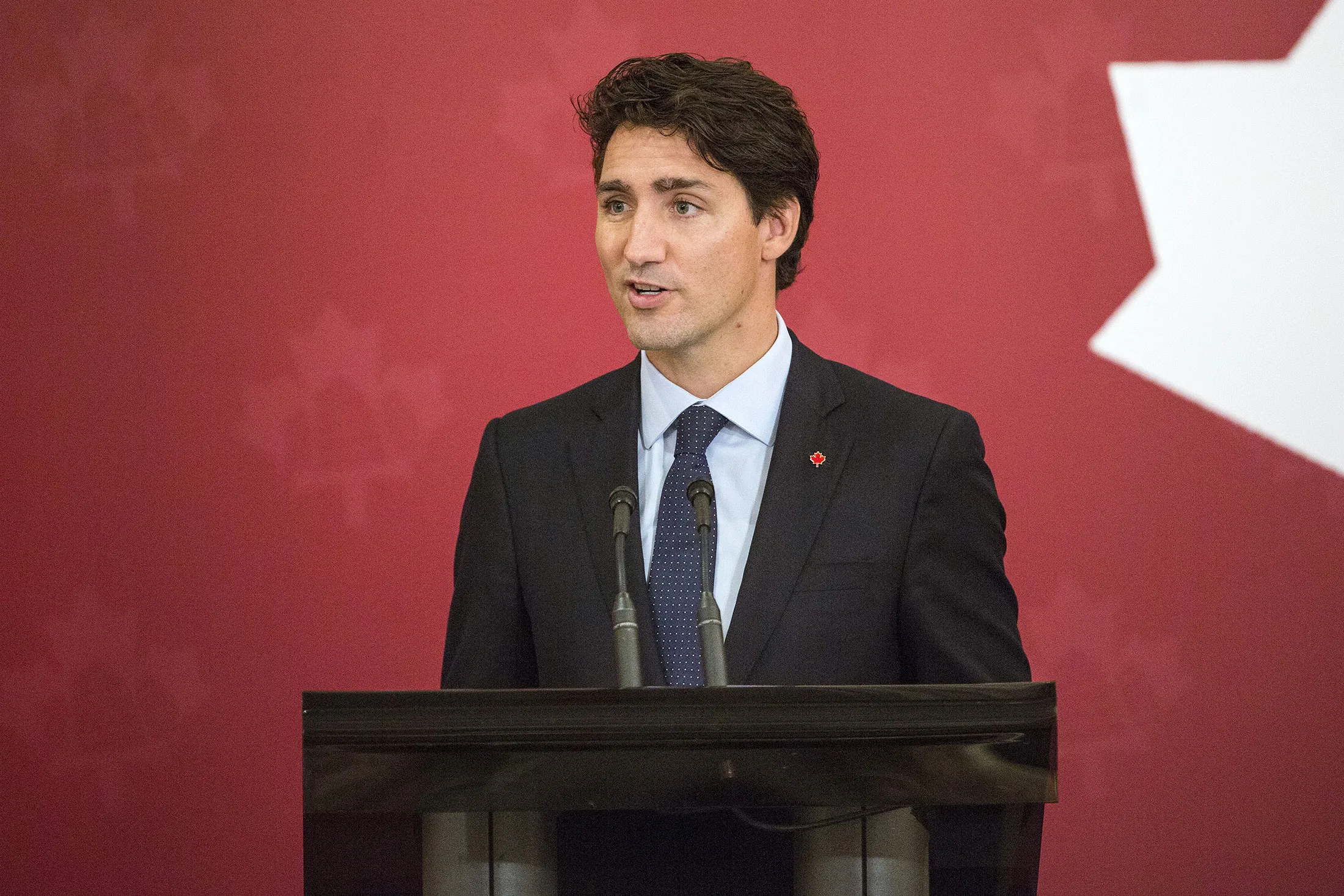 Justin Trudeau, Canada's prime minister.
