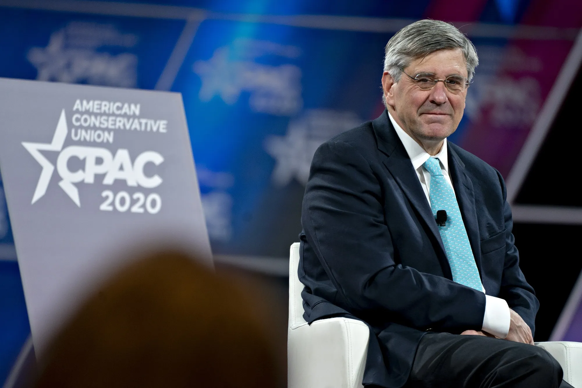 Stephen Moore of&nbsp;the Heritage Foundation