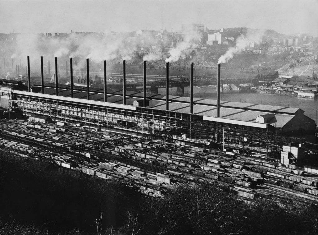 Pittsburgh, circa 1955.