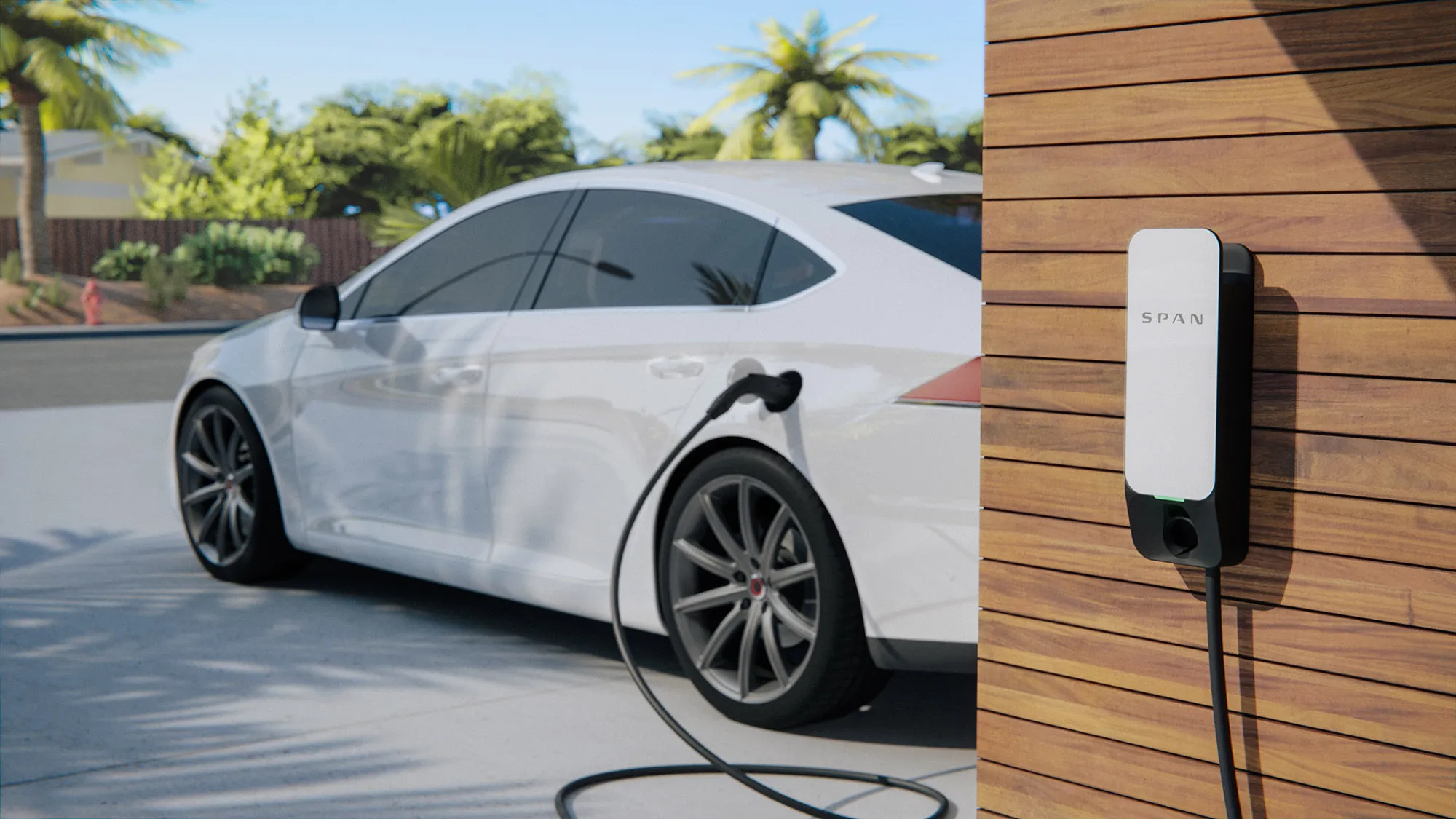 Span.IO electric vehicle charging panel