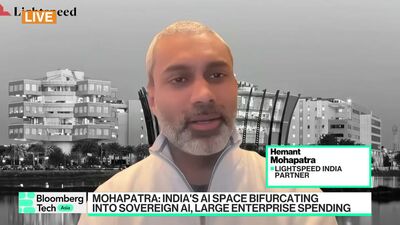 India's AI ambitions take center stage on Bloomberg Tech: Asia as Lightspeed's Mohapatra discusses startups and Yotta's Hiranandani outlines IPO plans