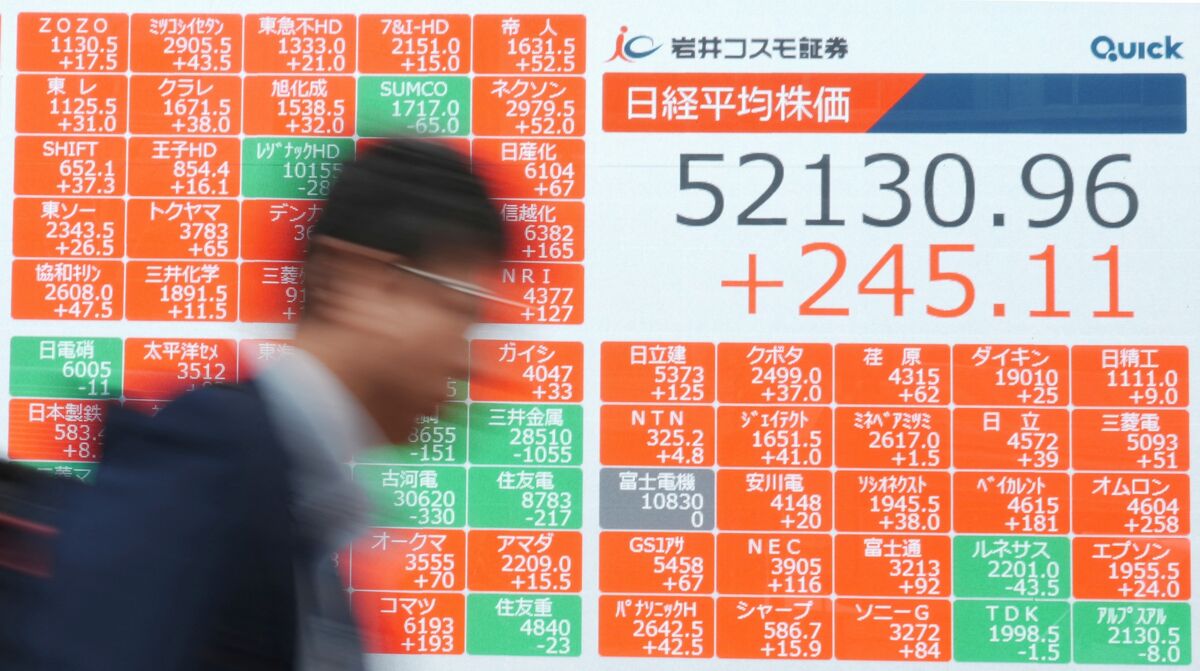 Japan Shares Climb as Trump’s Iran Comments, Tankan Boost Mood