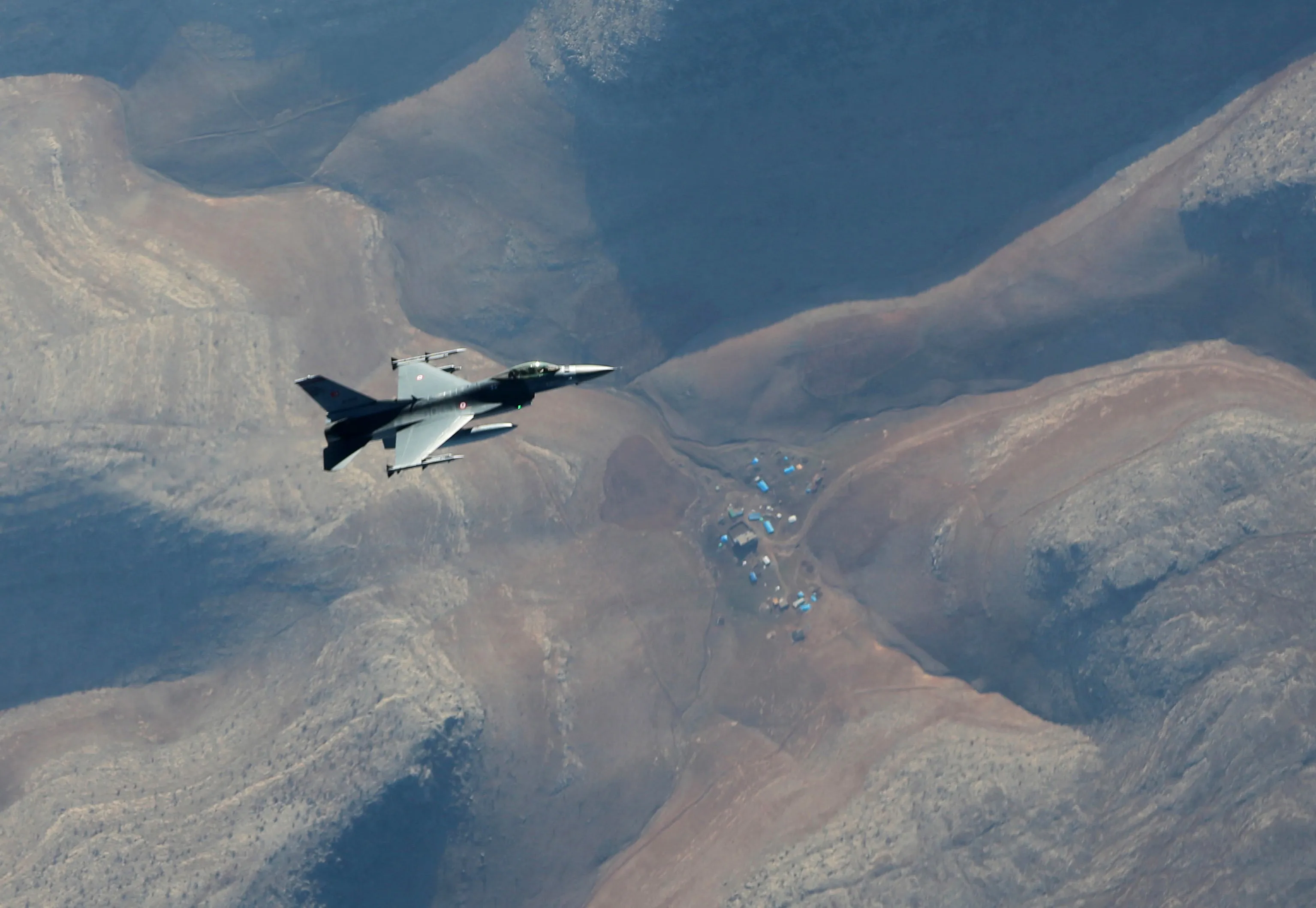 A Turkish Air Force&nbsp;F-16