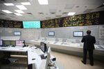 An employee monitors control systems in the operations room at a nuclear power station, operated by&nbsp;a unit of Rosatom Corp., in Novovoronezh, Russia.