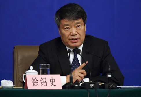 Xu Shaoshi, chairman of China's National Development and Reform Commission.