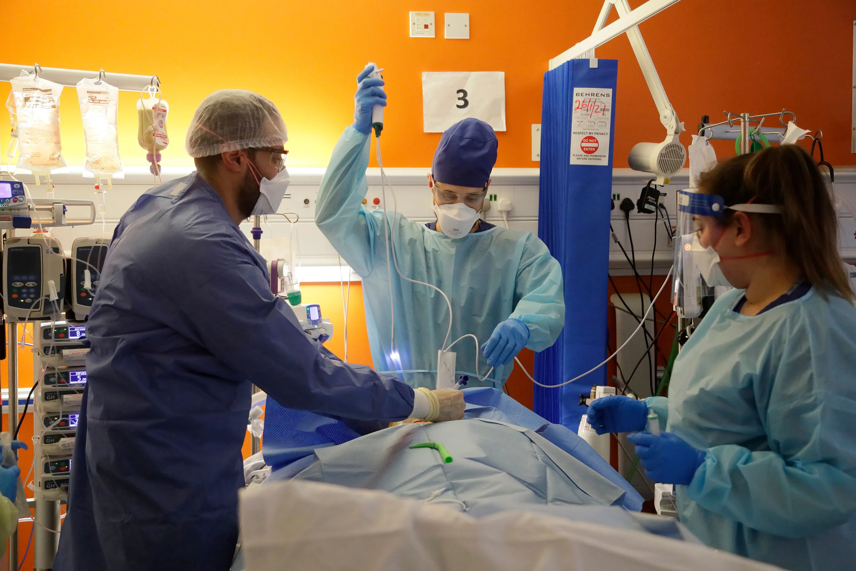 While new infections have fallen since the lockdown began last month, the figures show how the devastating impact of the winter wave of the virus is still being&nbsp;felt.