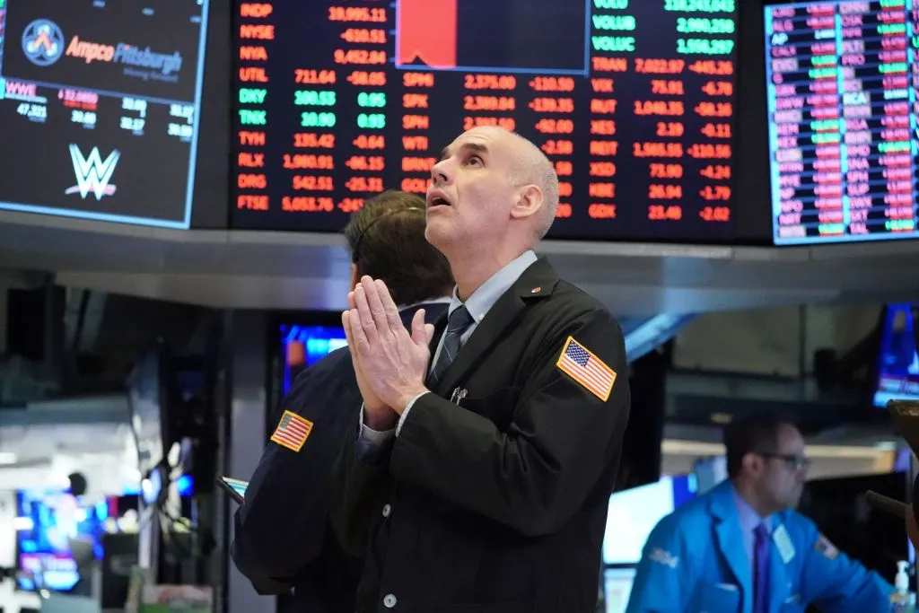 Praying for a diversified portfolio.