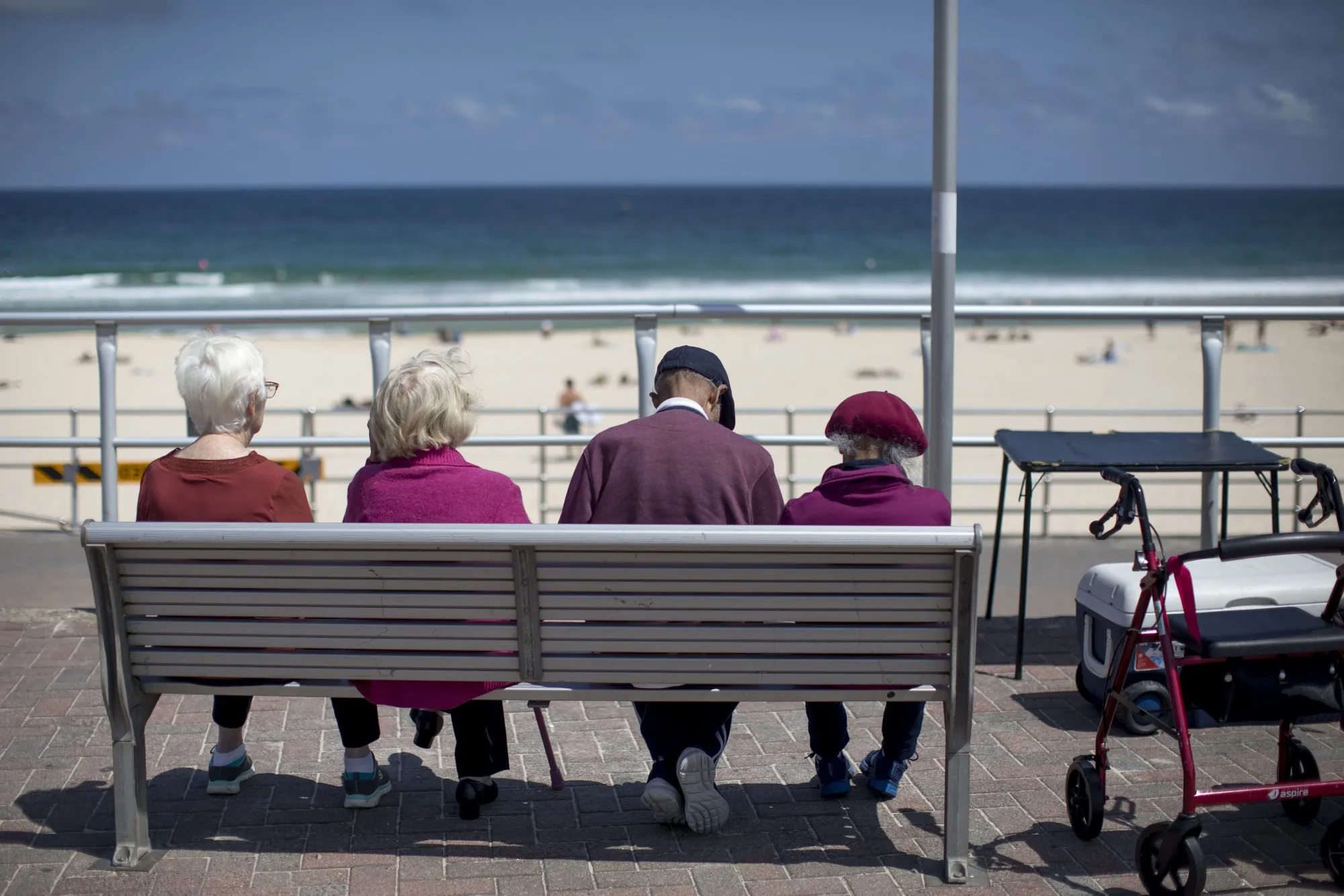 Bondi Beach in Sydney, Australia.