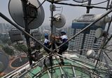INDONESIA-ECONOMY-TELECOMMUNICATIONS