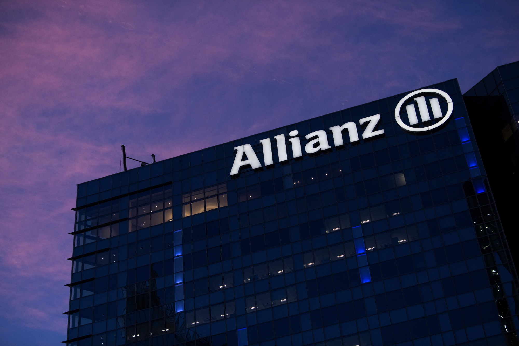 Allianz SE&nbsp;offices in the La Defense business district in Paris.