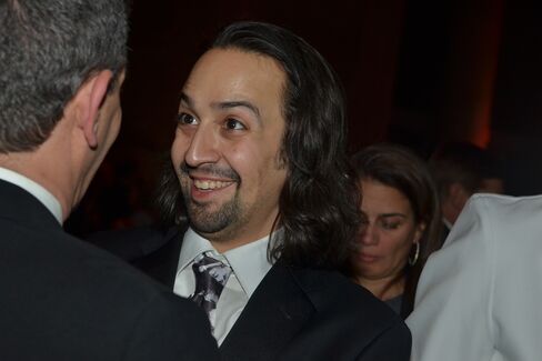 Lin-Manuel Miranda, happy Hamiltonian