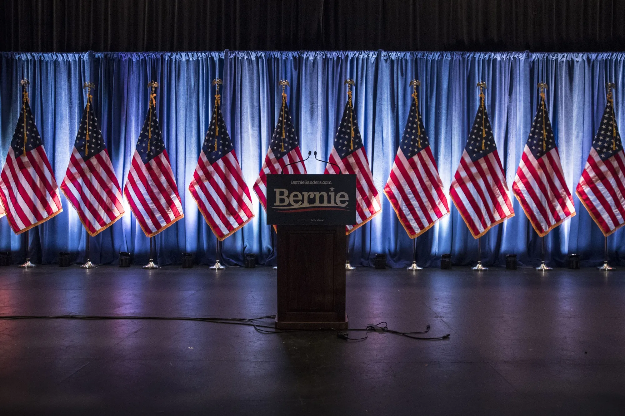 The speech was pretty empty too.