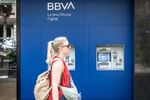 A BBVA bank branch in Barcelona, Spain. Photographer: Angel Garcia/Bloomberg
