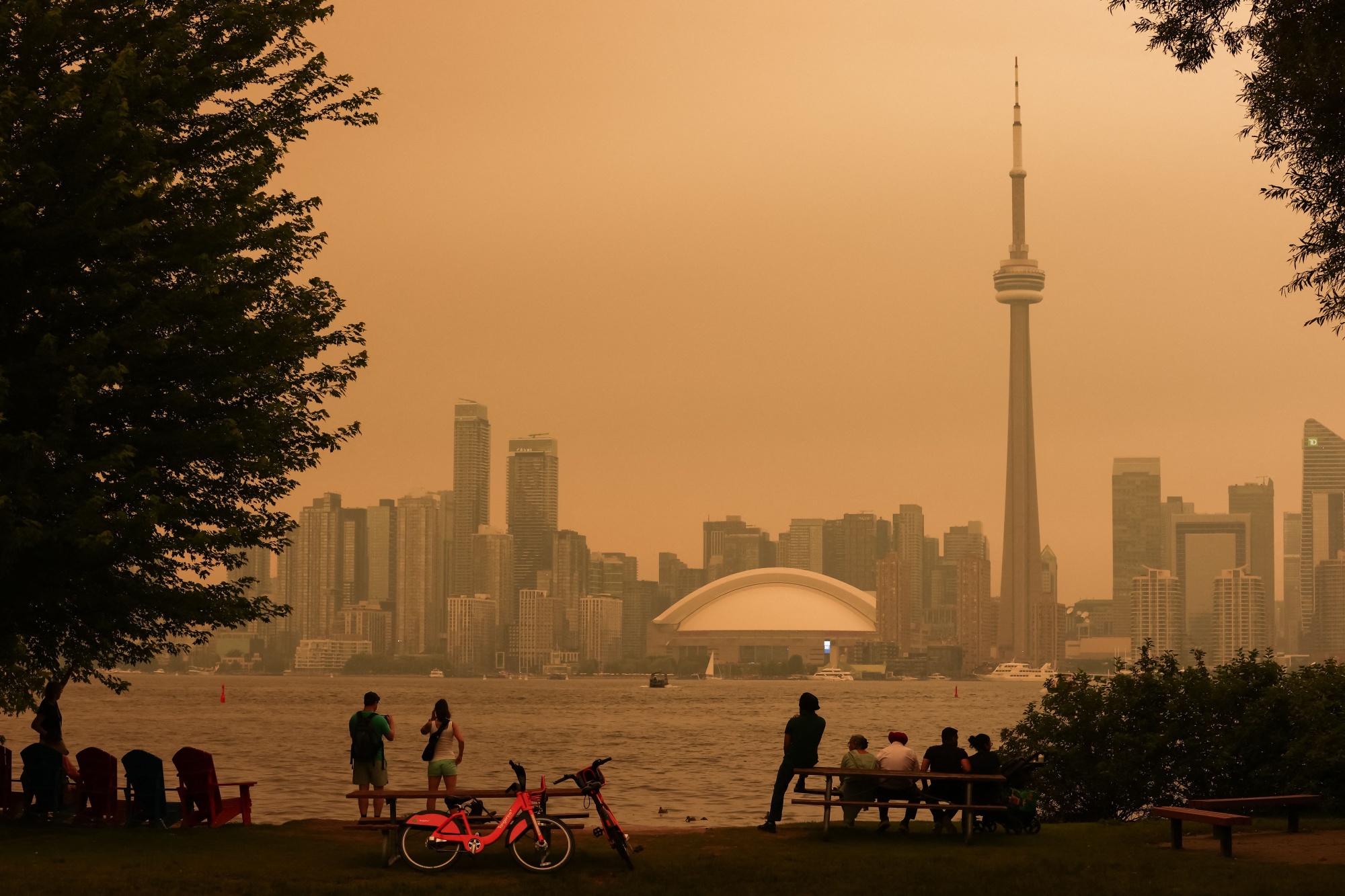 Image associated with story "Climate Change Made Canada’s Forests Much More Likely to Burn"