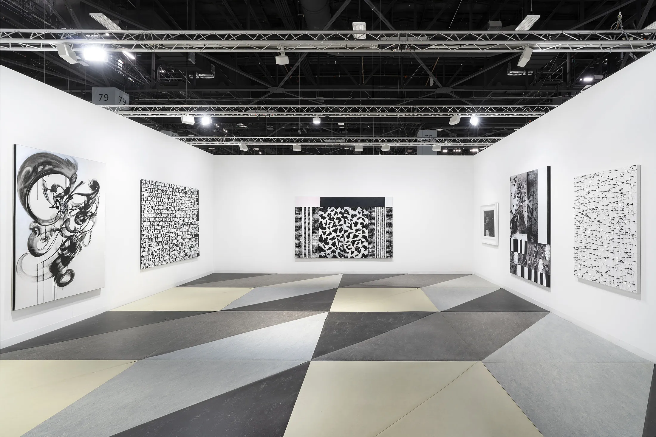 David Castillo Gallery’s booth at Art Basel