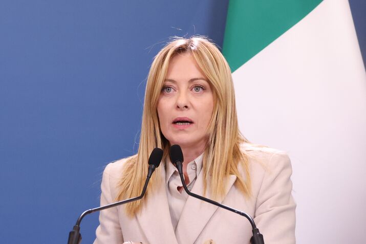 Germany's Chancellor Friedrich Merz Visit to Italy