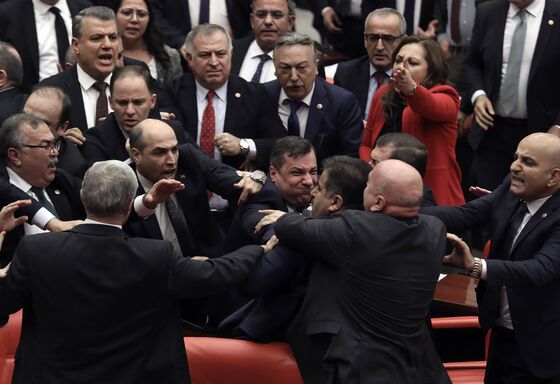 Turkey Indicts Lawmaker After Mass Brawl Highlights Syria Rift