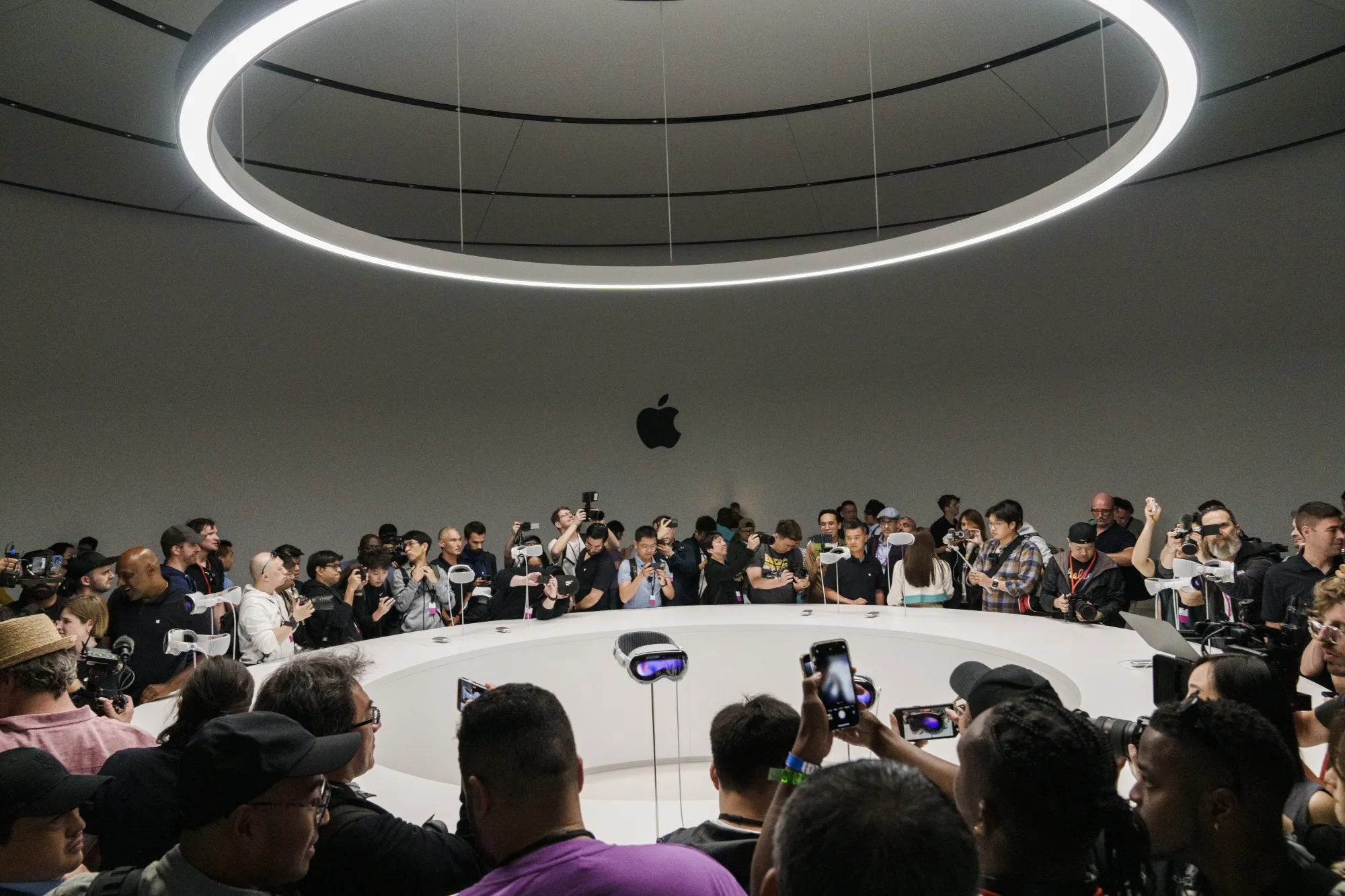 The launch of the Vision Pro headset at Apple’s Worldwide Developers Conference earlier this month.