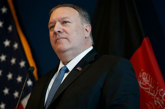 Pompeo Says U.S. Close to Draft Deal With Taliban on Terrorism