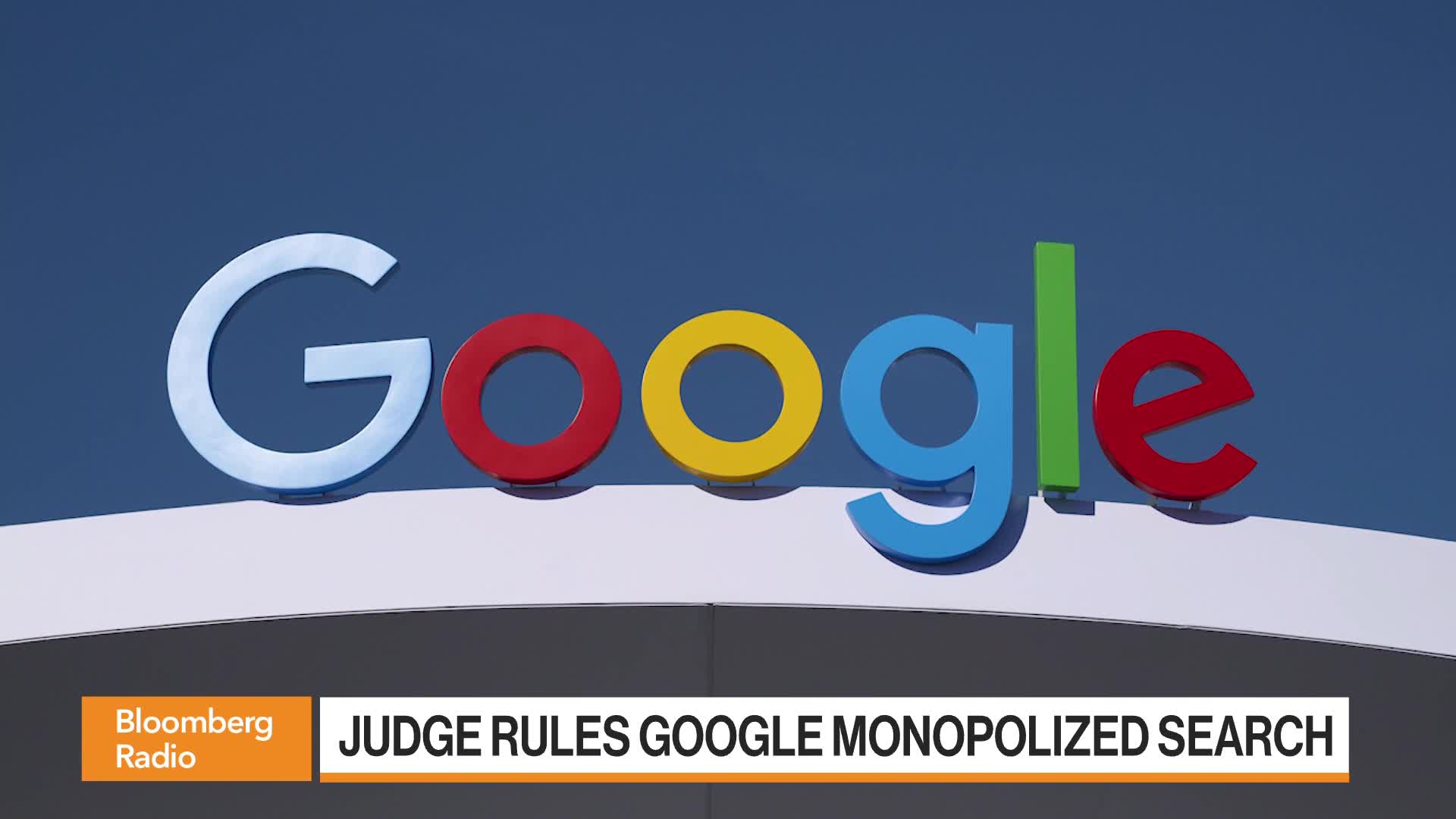 Watch Google Loses US Antitrust Suit Bloomberg