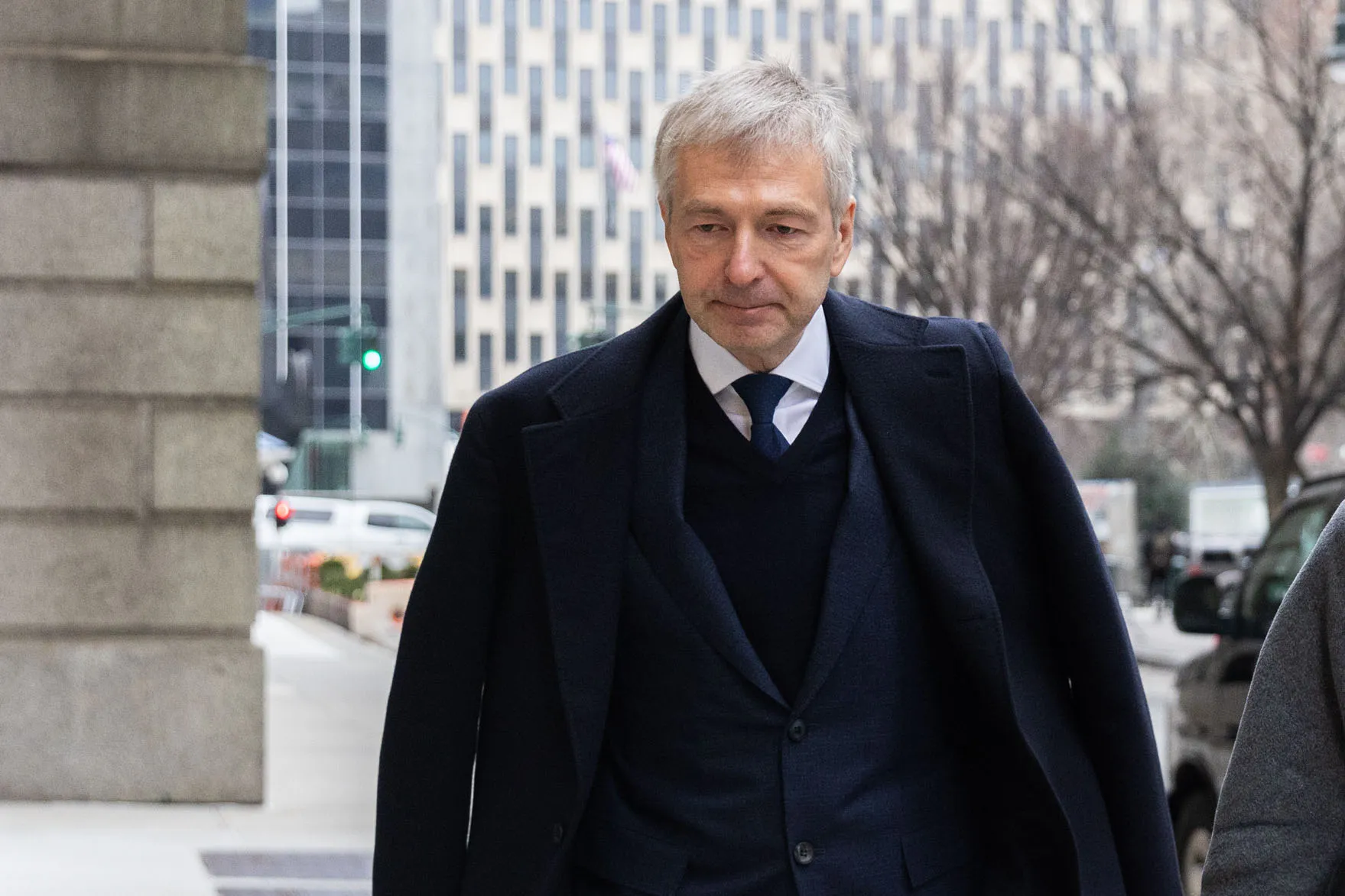 Dmitry Rybolovlev arrives at court in New York in 2024 in another case.
