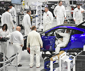 米オハイオ州のホンダ工場