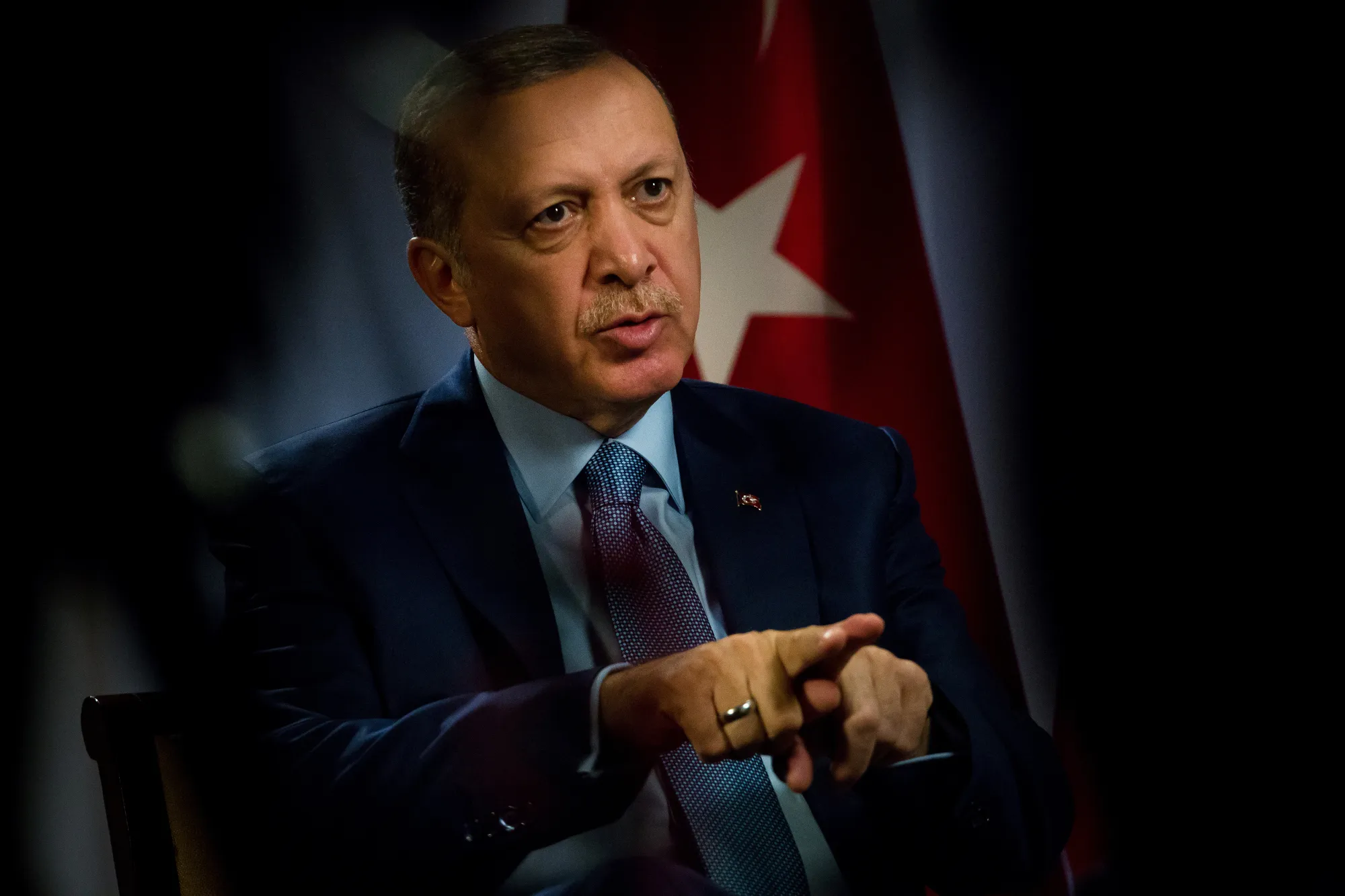 Recep Tayyip Erdogan.
