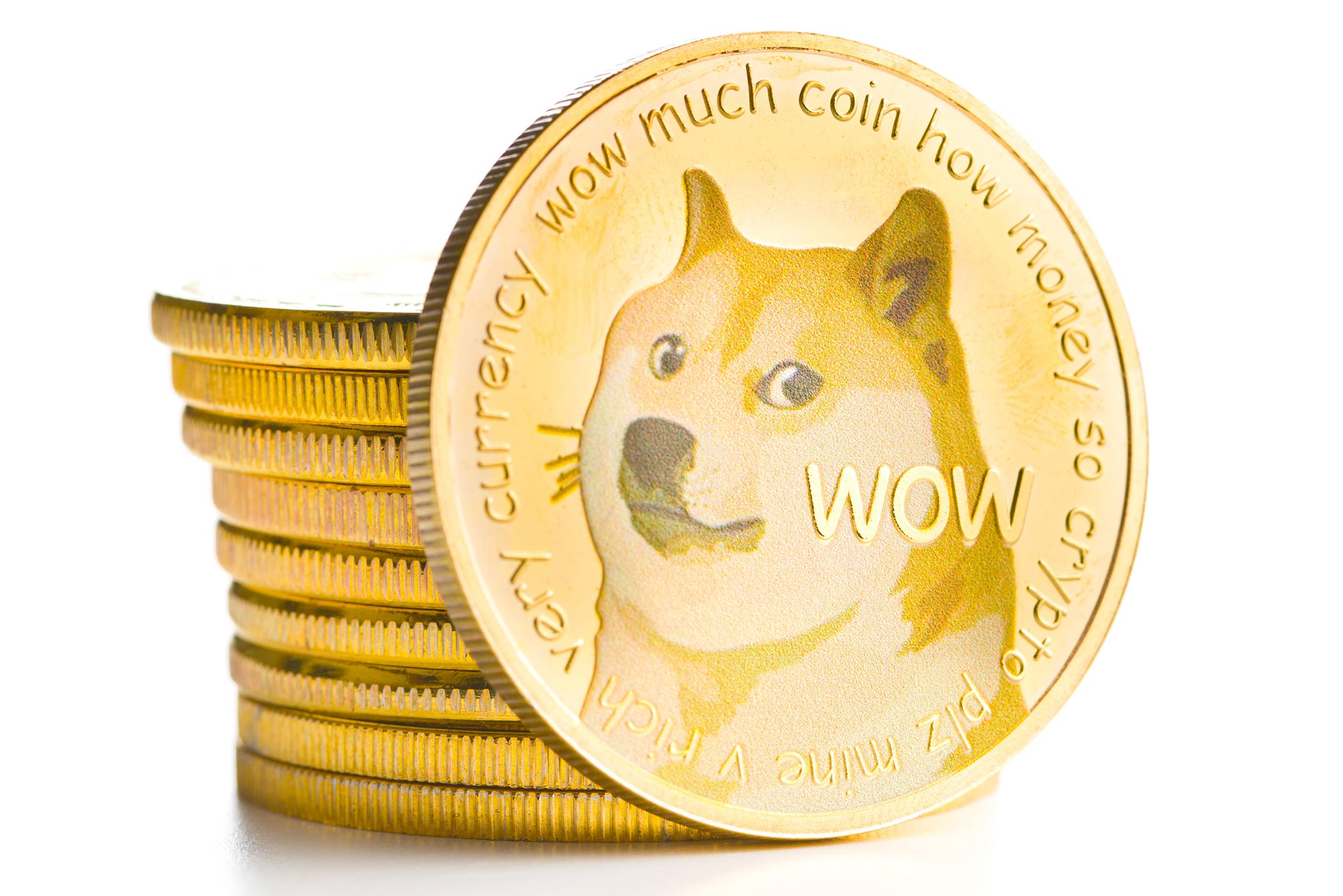 The golden Dogecoin