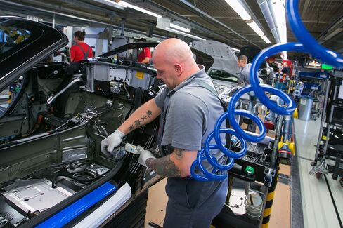 Luxury Automobile Manufacture At Porsche AG's Factory