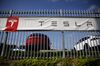 A Tesla Inc. Delivery Center As Carmaker Makes Model 3 Deliveries
