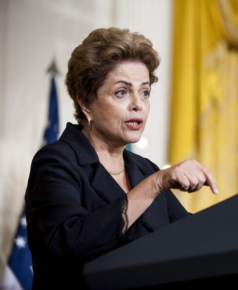 Dilma Rousseff, Brazil's president.