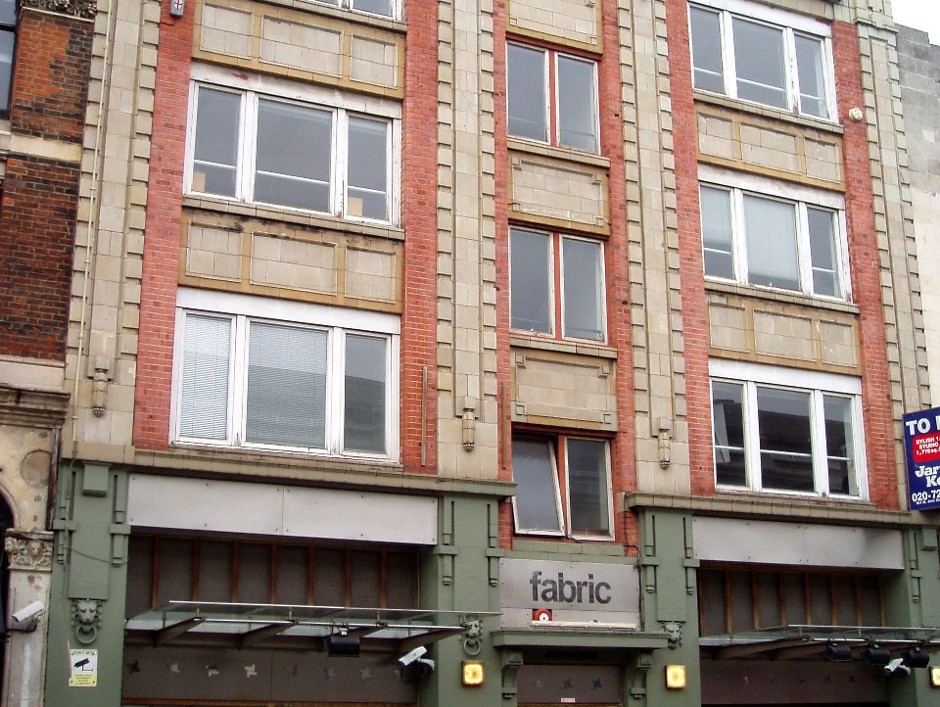 The exterior of London's Fabric nightclub, which lost its license Tuesday.