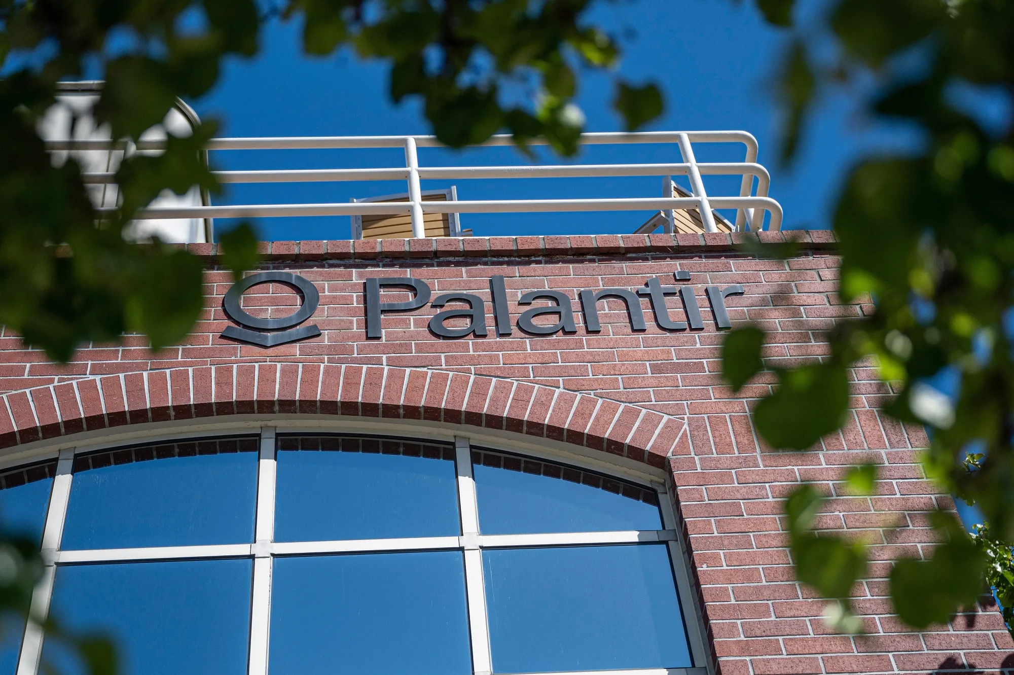 The Palantir headquarters in Palo Alto, California.